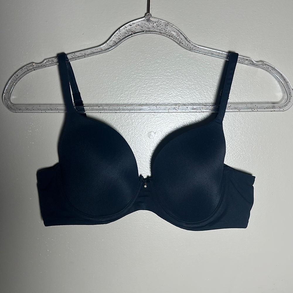 Soma Embraceable Full Coverage Black Bra | 36B